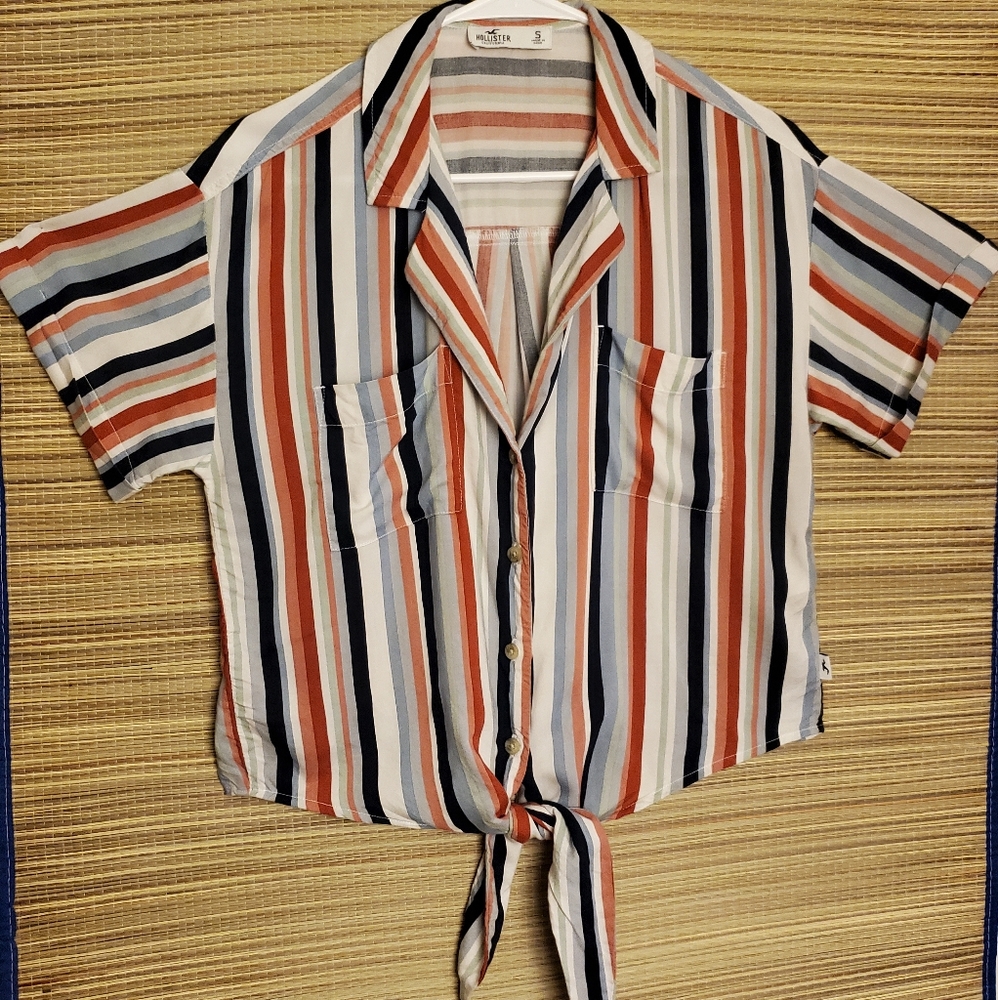 Hollister California Size S, Crop-Top Blouse